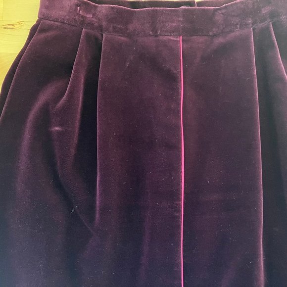 Vintage Velvet Dress Suit 2pc size xs - Picture 8 of 8